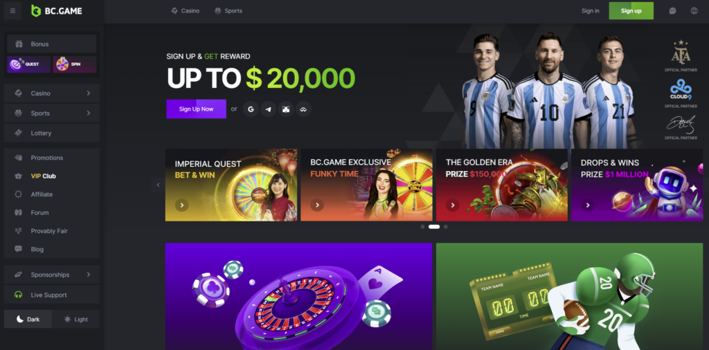 BC Game Casino Review